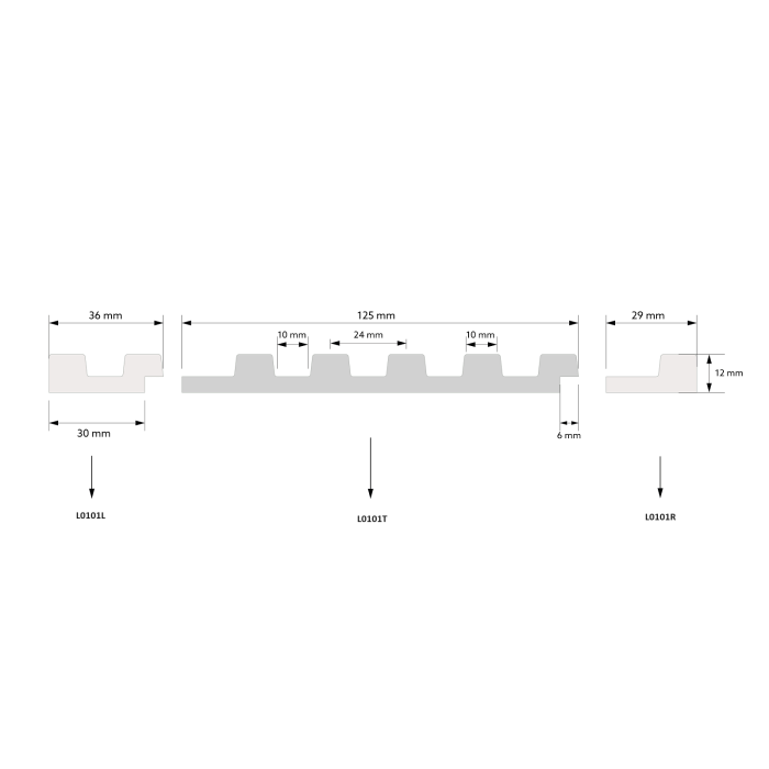 3D Seinäpaneeli L0101R