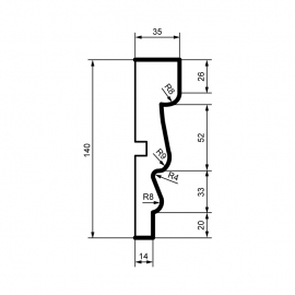 Fasadlist MC119