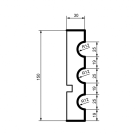 Fasadlist MC124