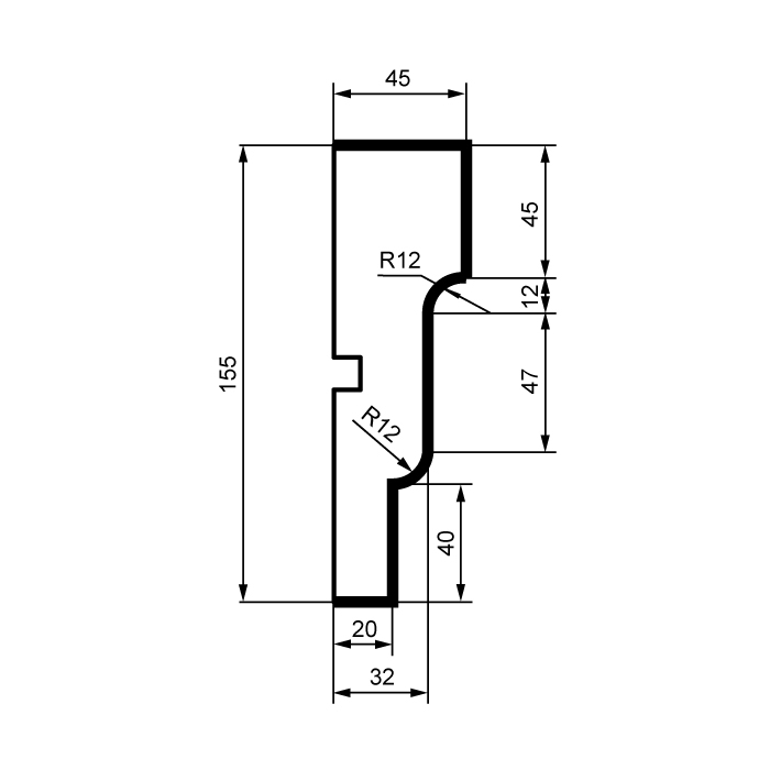 Fasadlist MC129