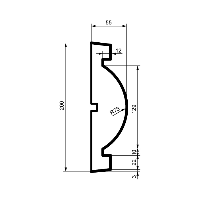 Fasadlist MC139