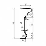 Fasadlist MC140