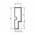 Fasadlist MC150