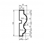 Fasadlist MC151