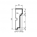 Fasadlist MC155