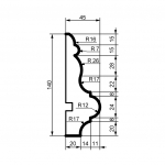 Fasadlist MC158