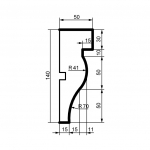 Fasadlist MC159