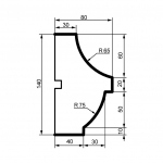 Fasadlist MC160