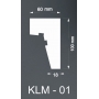 Taklist Frigolit KLM01
